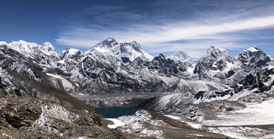 Three pass trek and island peak climbing